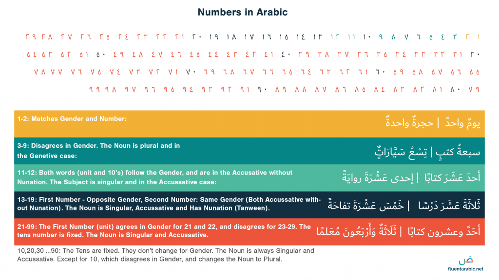 A Comprehensive Guide to Numbers in Arabic | Fluent Arabic